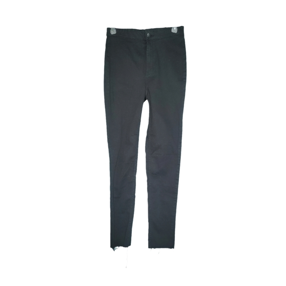 Divided By H&M High Rise Skinny Raw Edge Hem Jeans Women's Size 4